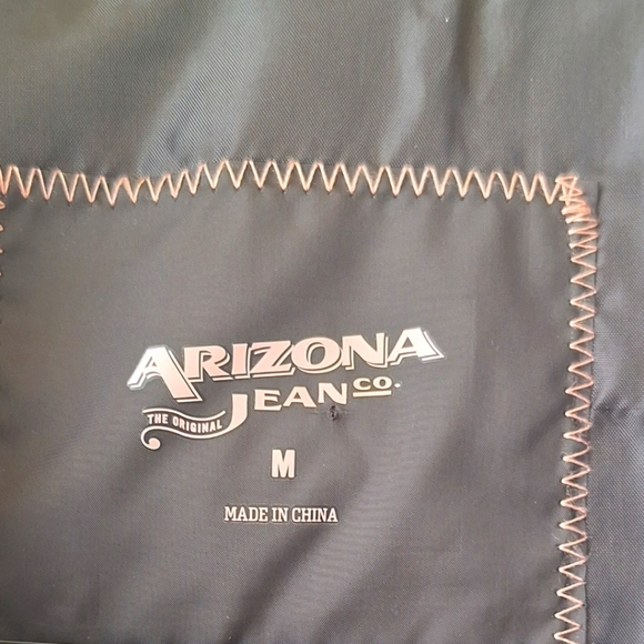 Arizona Jean Co. Black Full Zip Hodded Women's Vest Size M NWOT - Picture 8 of 9